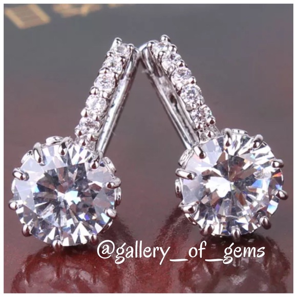 gallery_of_gems Jewelry - *Last 1* Swarovski Crystal Huggie Earrings!
